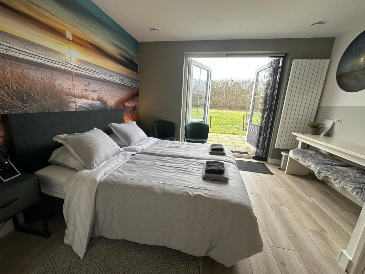 Bed and Breakfast Logies Boszicht Texel De Koog  Exterior foto